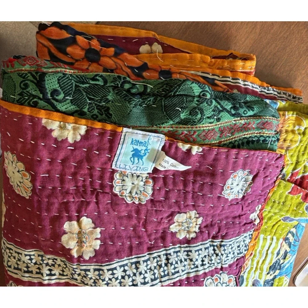 Karma Living cotton patchwork